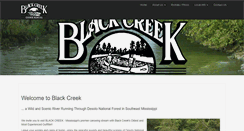 Desktop Screenshot of blackcreekcanoe.com